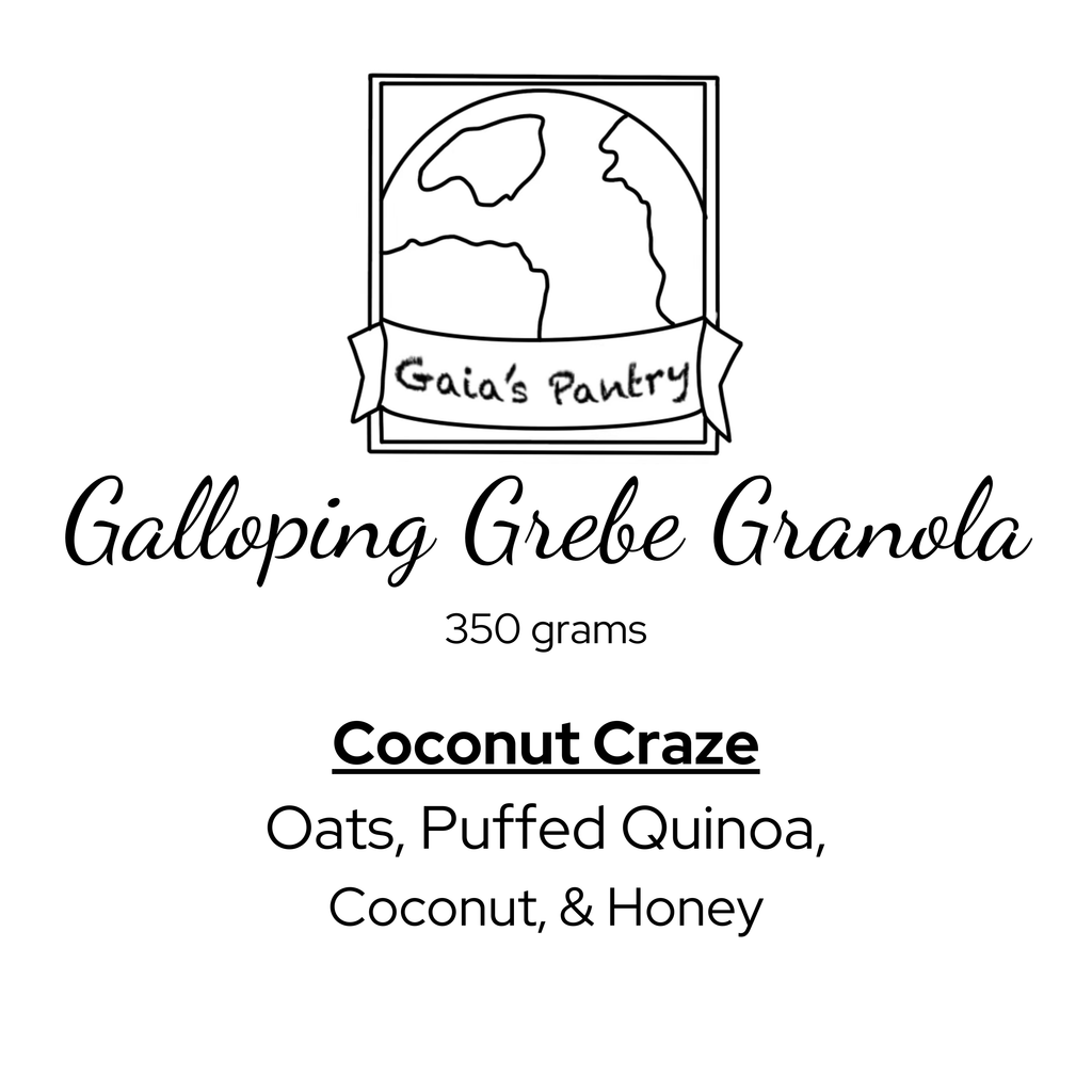 Gluten Free - Galloping Grebe Granola - Coconut Craze
