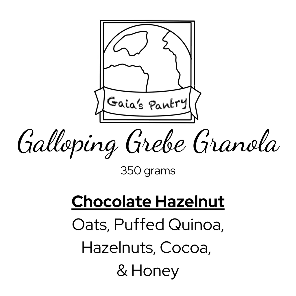 Gluten Free - Galloping Grebe Granola - Chocolate Hazelnut