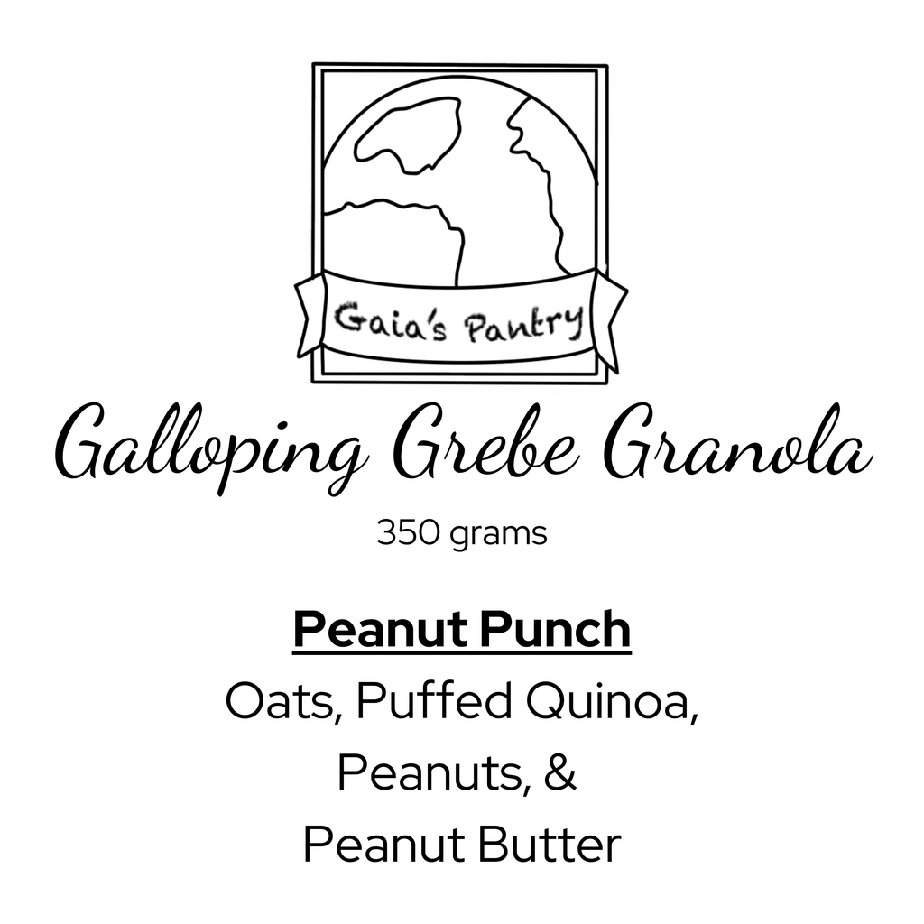 Gluten Free - Galloping Grebe Granola- Peanut Punch